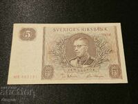 5 kroner Sweden 1956