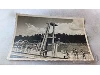 Carte poștală Sofia Beach Gr. Paștele 1939