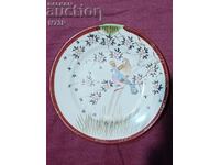 PORCELAIN PLATE. MADE IN JAPAN.