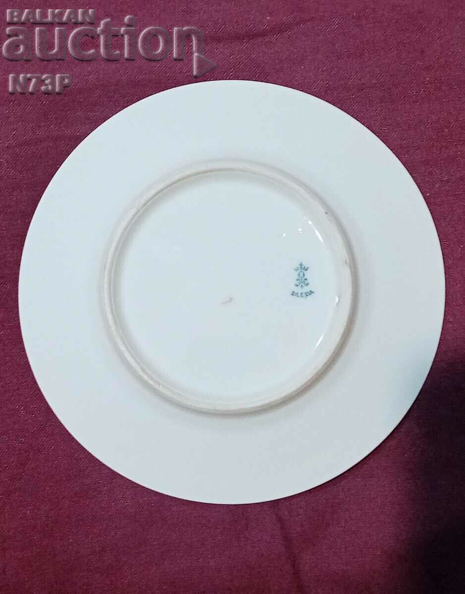 PORCELAIN PLATE. SILESIA. - 6 PORCELAIN PLATE. SILESIA. - 6