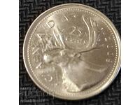 Монета Канада 25 цента, 2009
