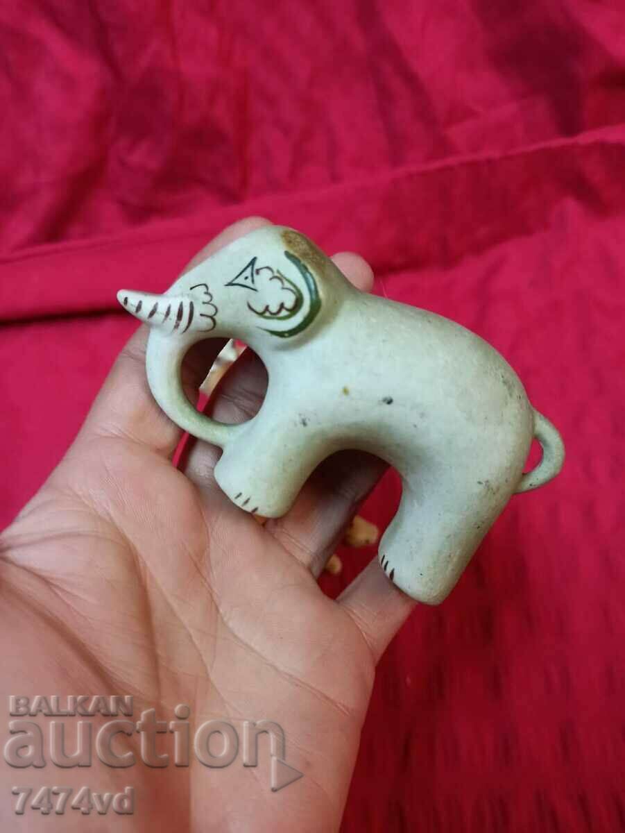 TURYGIN CERAMICS ROW - ANIMAL FIGURES - 1960 - 6 TURYGIN CERAMICS ROW - ANIMAL FIGURES - 1960 - 6