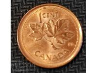 Канада 1 цента, 1952-2002 - Кралица Елизабет 50 год.