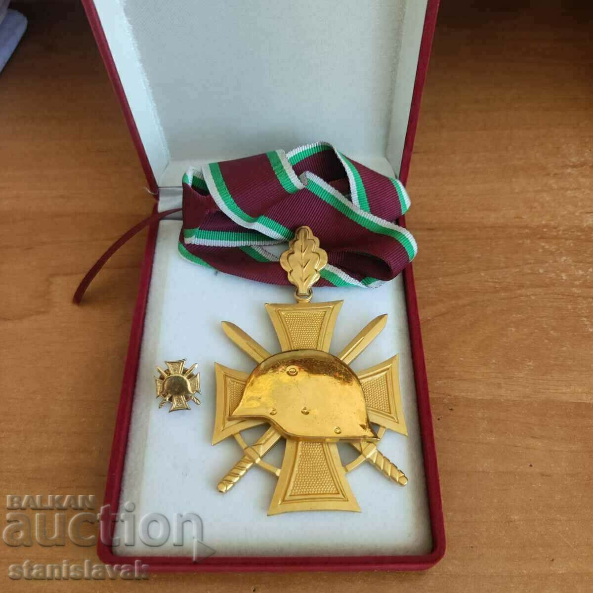 Semn rar „Pentru slujba credincioasă sub steaguri” 1st. Semn rar „Pentru slujba credincioasă sub steaguri” 1st.