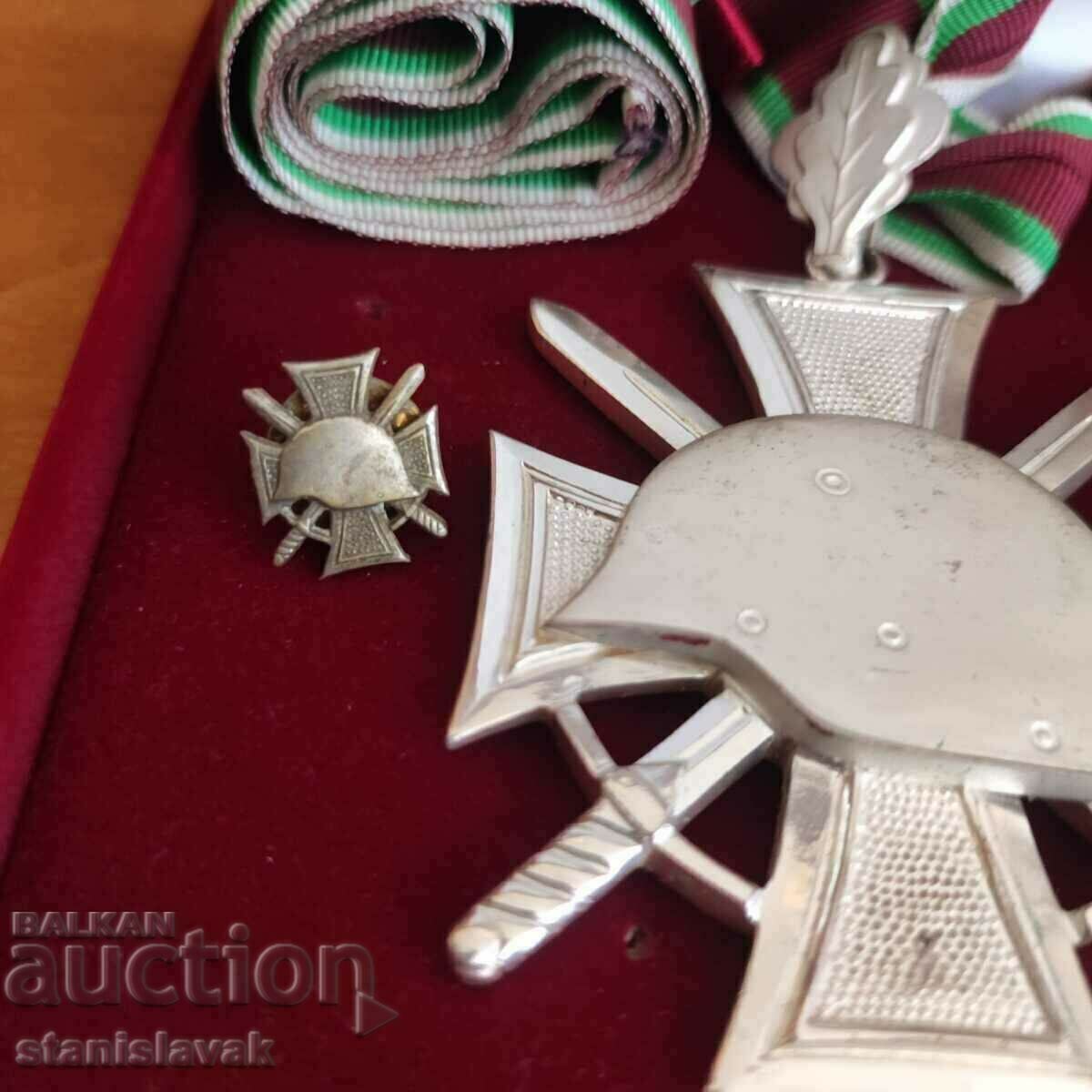 Rare sign "For faithful service under the flags" box 2nd st. - 5 Rare sign "For faithful service under the flags" box 2nd st. - 5