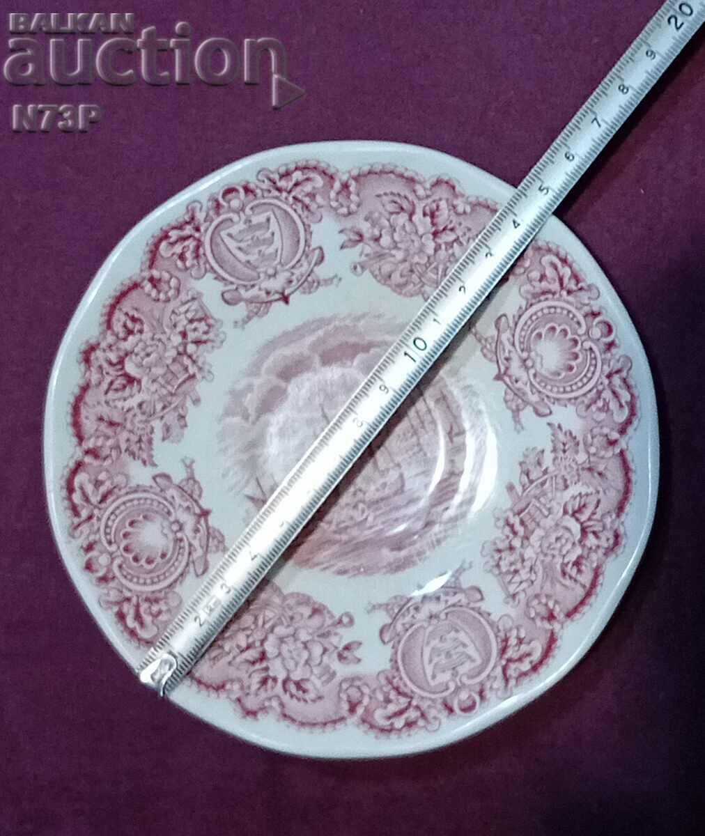 Delivery of OLD PORCELAIN PLATE. Delivery of OLD PORCELAIN PLATE.