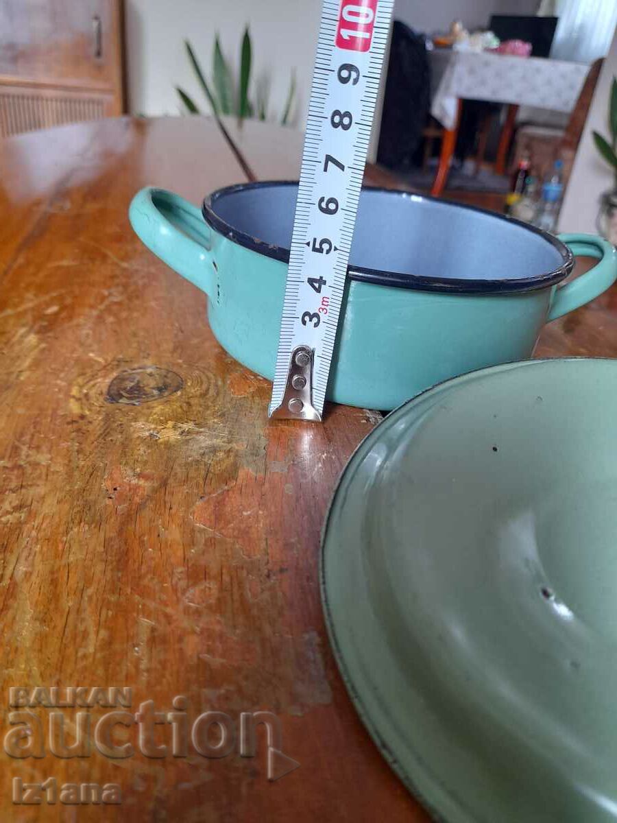 Old enamel pot - 5 Old enamel pot - 5