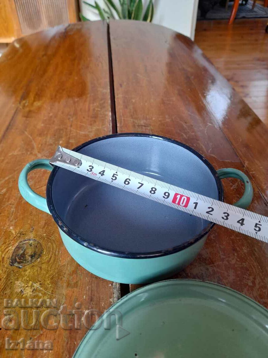 Old enamel pot - 6 Old enamel pot - 6