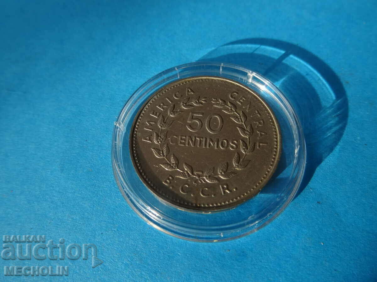 Auction 50 CENTIMOS COSTA RICA 1978 Auction 50 CENTIMOS COSTA RICA 1978