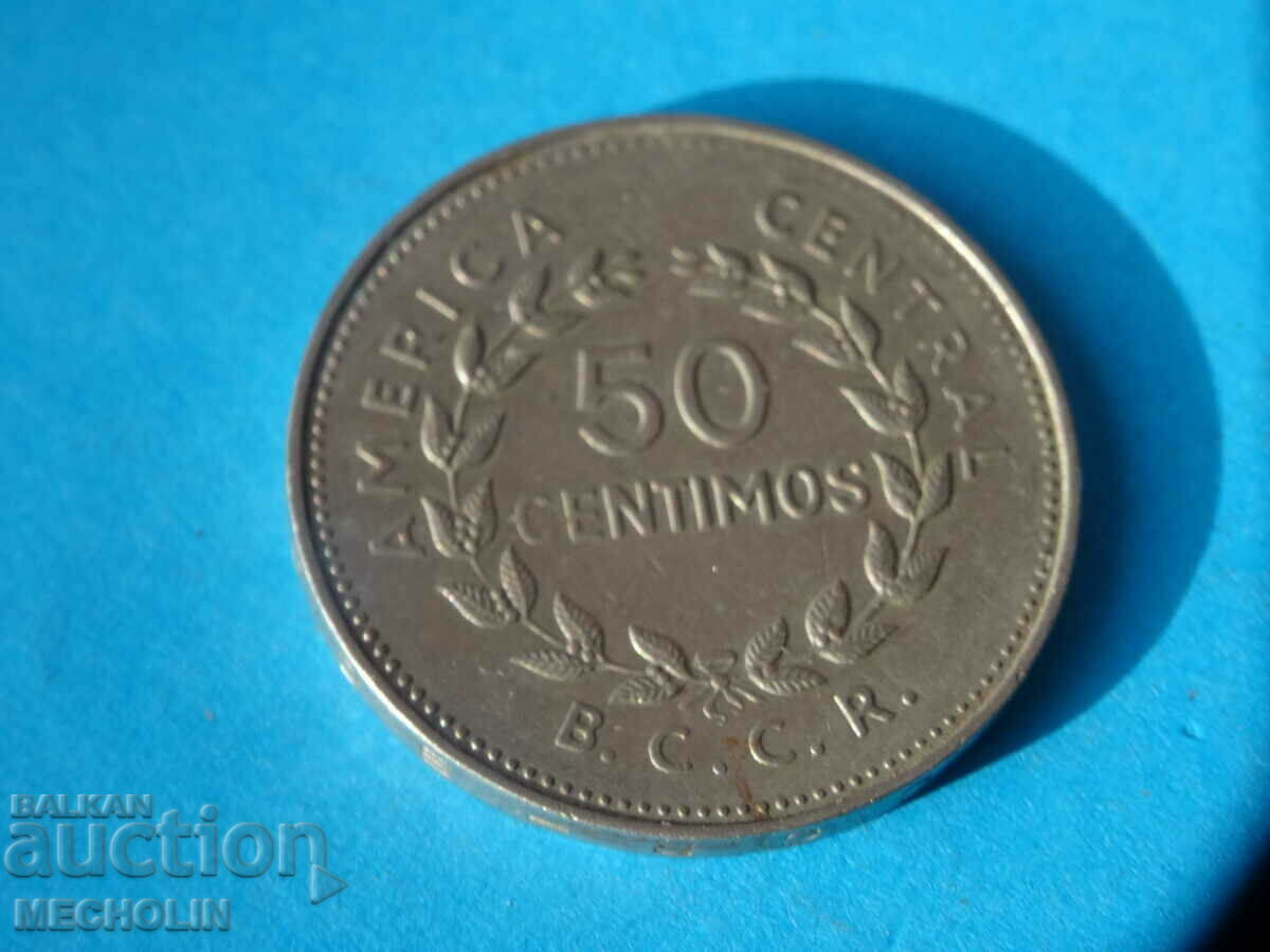 Delivery of 50 CENTIMOS COSTA RICA 1978 Delivery of 50 CENTIMOS COSTA RICA 1978