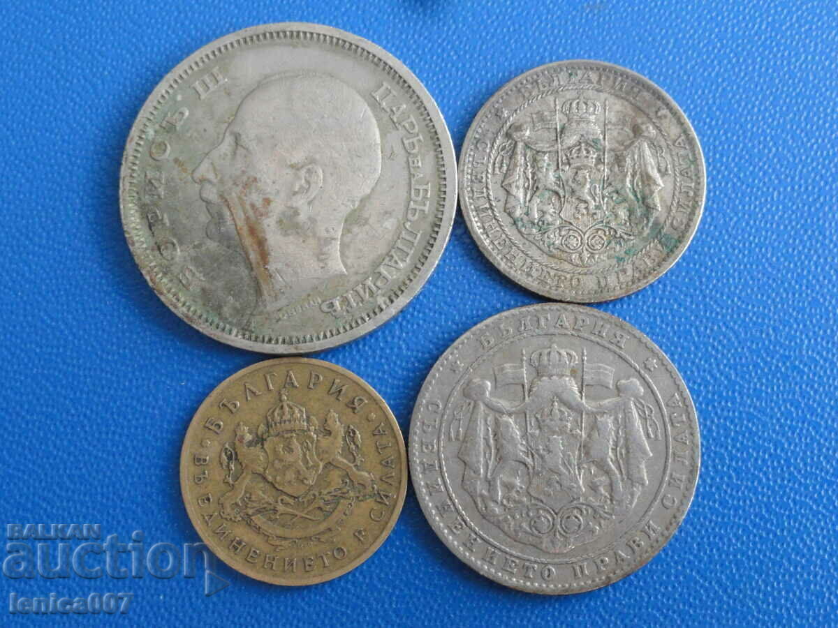 Bulgaria - Lot de monede regale (4 bucăți) cu preț € 2.71 | 5.30 BGN