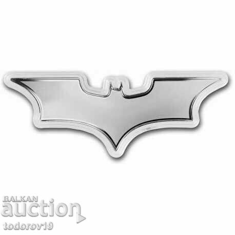 1 oz Silver Batarang - Batman - 2023 obstr. Σαμόα
