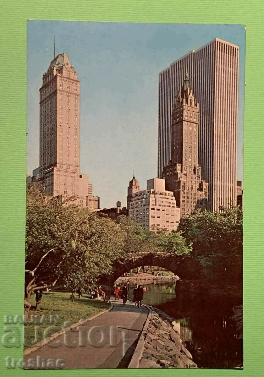Стара Картичка Ню Йорк 1971г.