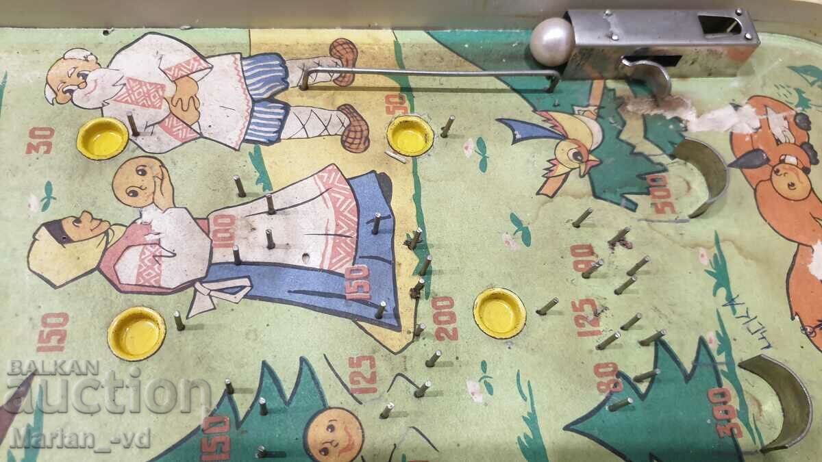 Delivery of Russian Social USSR Board Children's Game Pinball Delivery of Russian Social USSR Board Children's Game Pinball