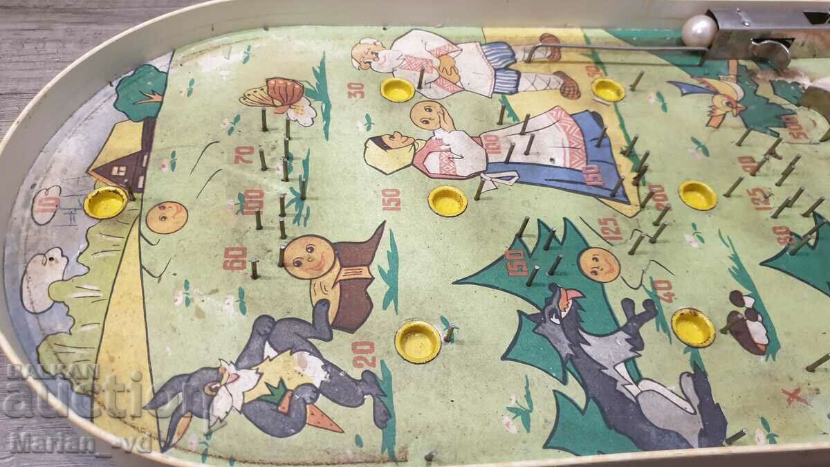 Russian Social USSR Board Children's Game Pinball - 5 Russian Social USSR Board Children's Game Pinball - 5