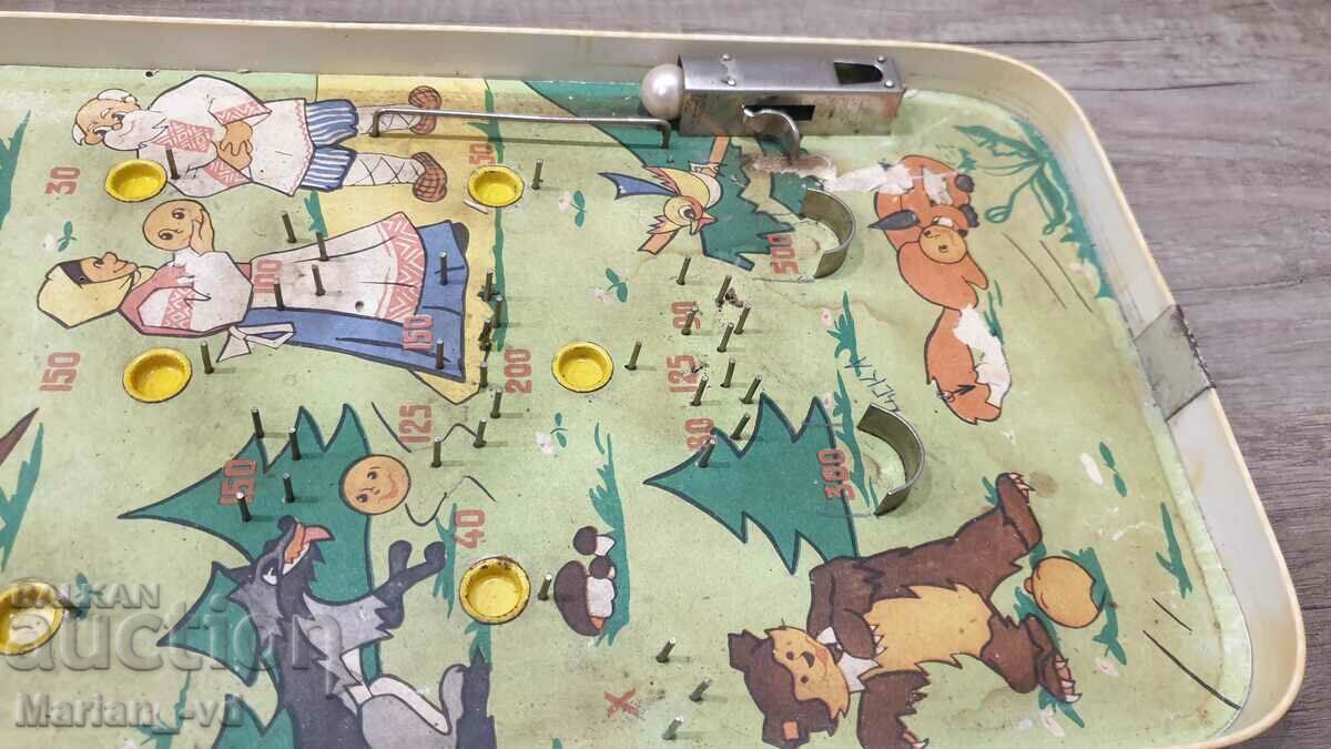 Russian Social USSR Board Children's Game Pinball - 6 Russian Social USSR Board Children's Game Pinball - 6