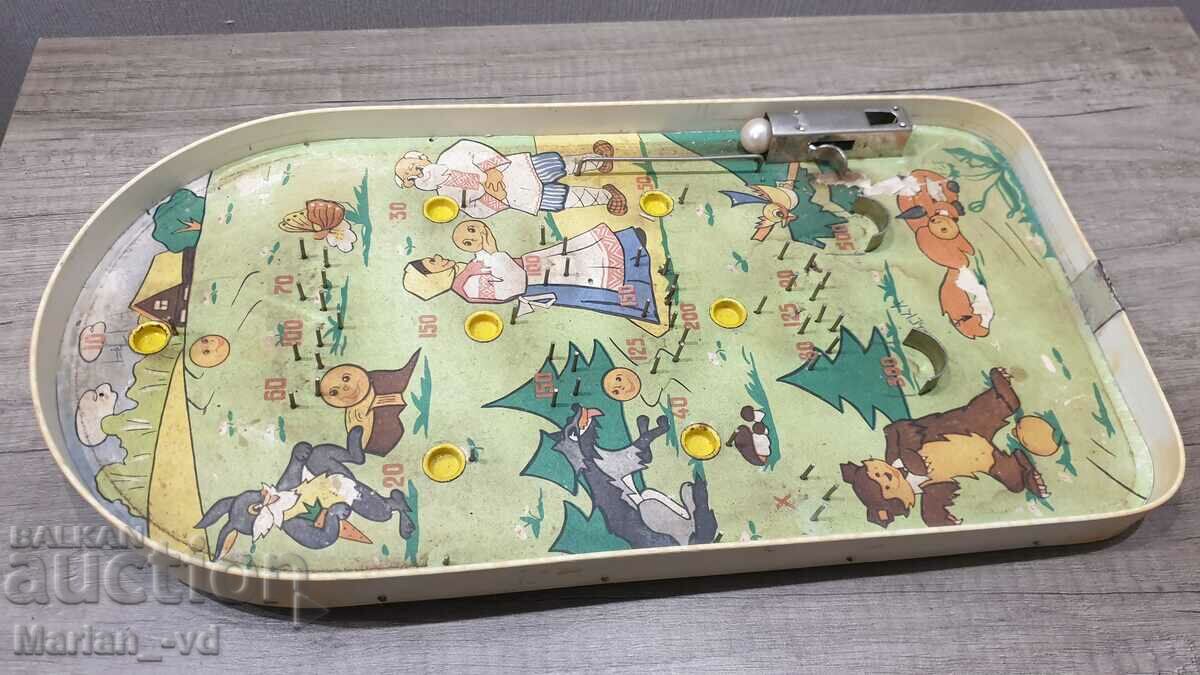 Russian Social USSR Board Children's Game Pinball