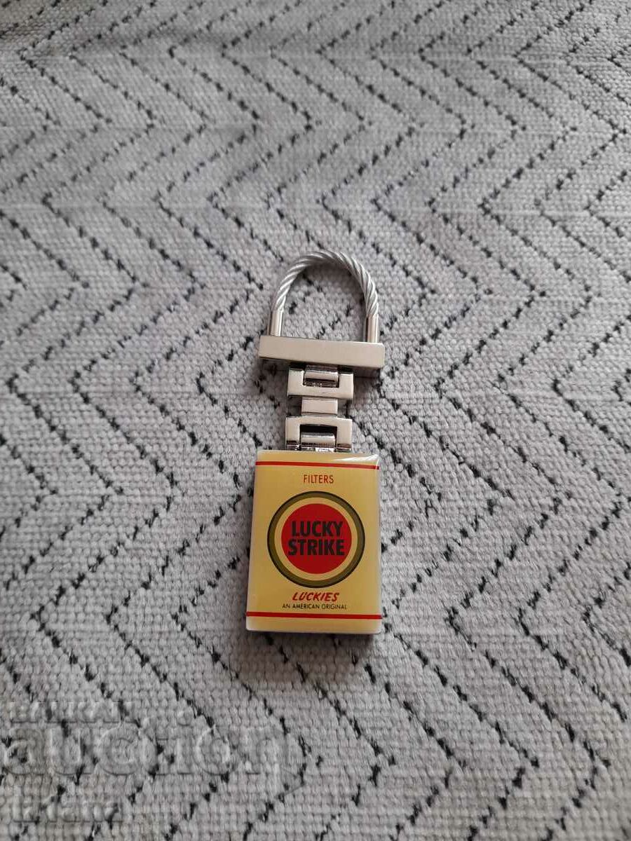 Old Lucky Strike key ring