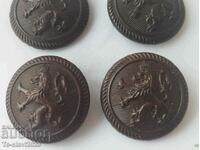 Kingdom of Bulgaria - military uniform buttons