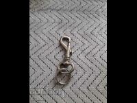 Old carabiner key ring