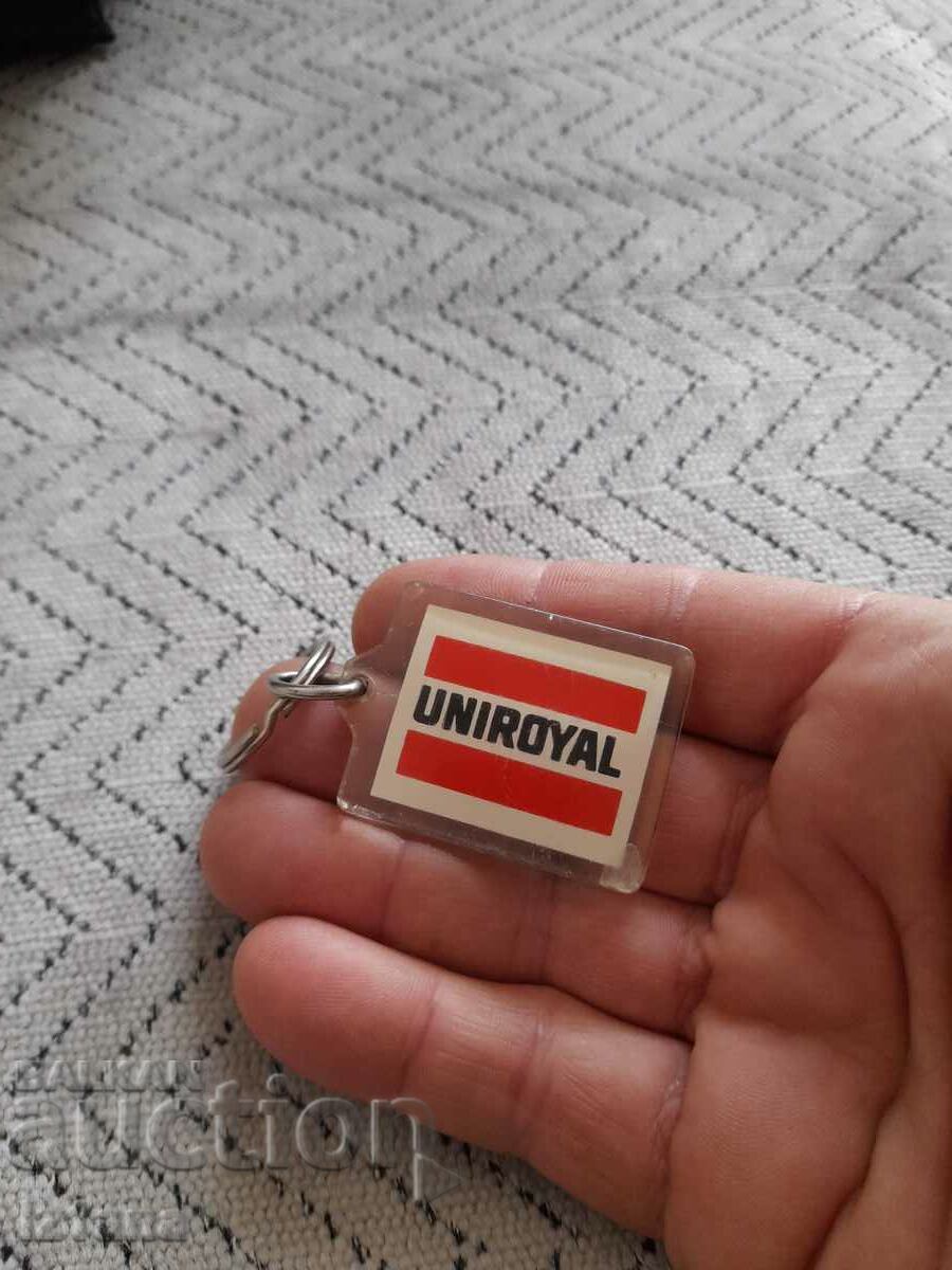 Old Uniroyal key ring with price 20.00 BGN | € 10.23 Old Uniroyal key ring with price 20.00 BGN | € 10.23