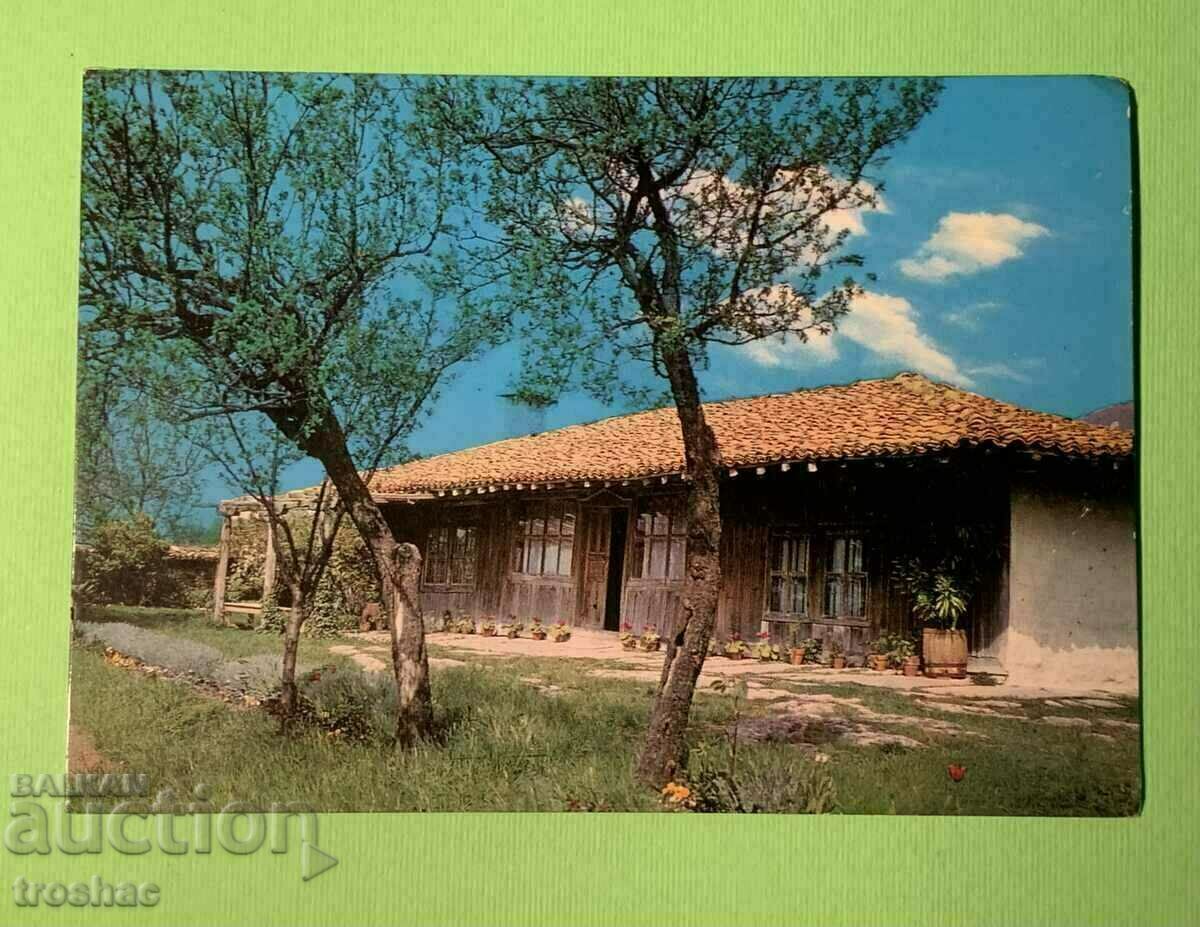 Παλιά κάρτα Γεραύνα Εγγενές σπίτι του Γιόρνταν Γιόβκοφ