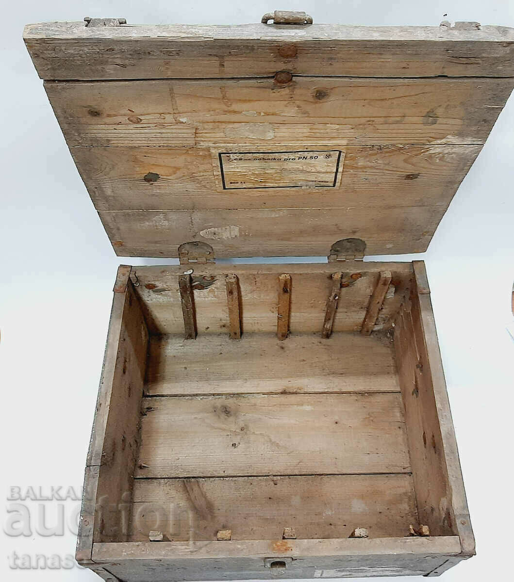 Old military chest, of cartridges(12.6) - 5 Old military chest, of cartridges(12.6) - 5