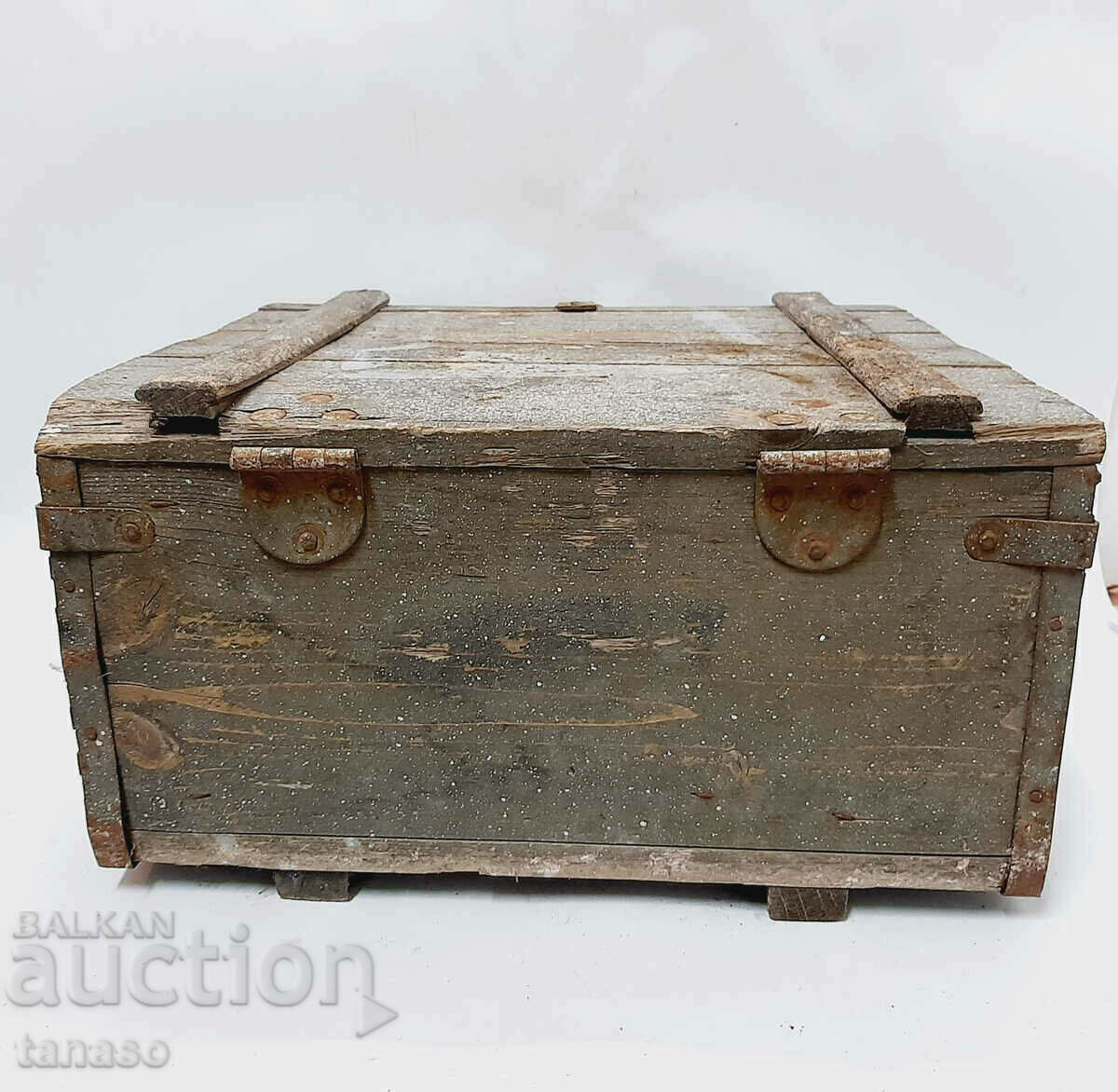 Old military chest, of cartridges(12.6) - 6