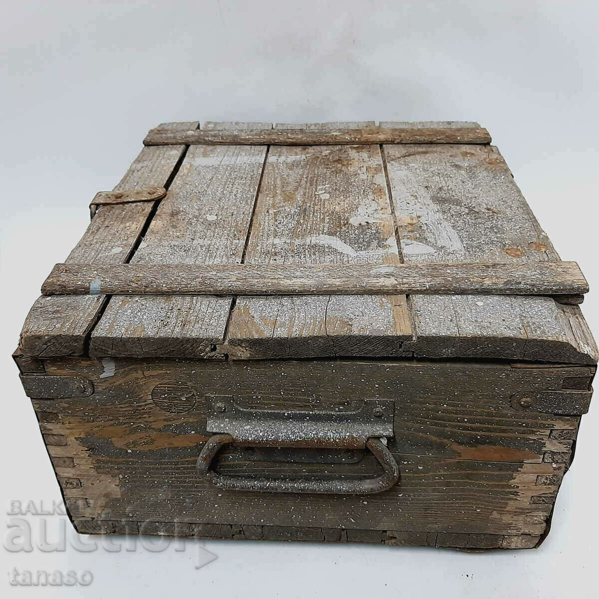 Old military chest, of cartridges(12.6) - 7