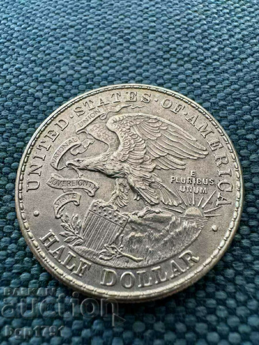 1/2 dolar 1918 Lincoln-Illinois SUA de argint cu preț € 149.00 | 291.42 BGN