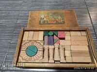 Old children's game wooden constructor Germany