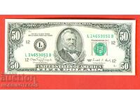 USA USA 50 $ - L - issue - issue 1990 NEW UNC