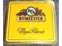 VINTAGE Ritmeester Dutch metal cigarette case.