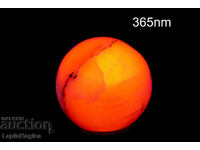 Fluorescent Manganocalcite Sphere 168g 49mm #4