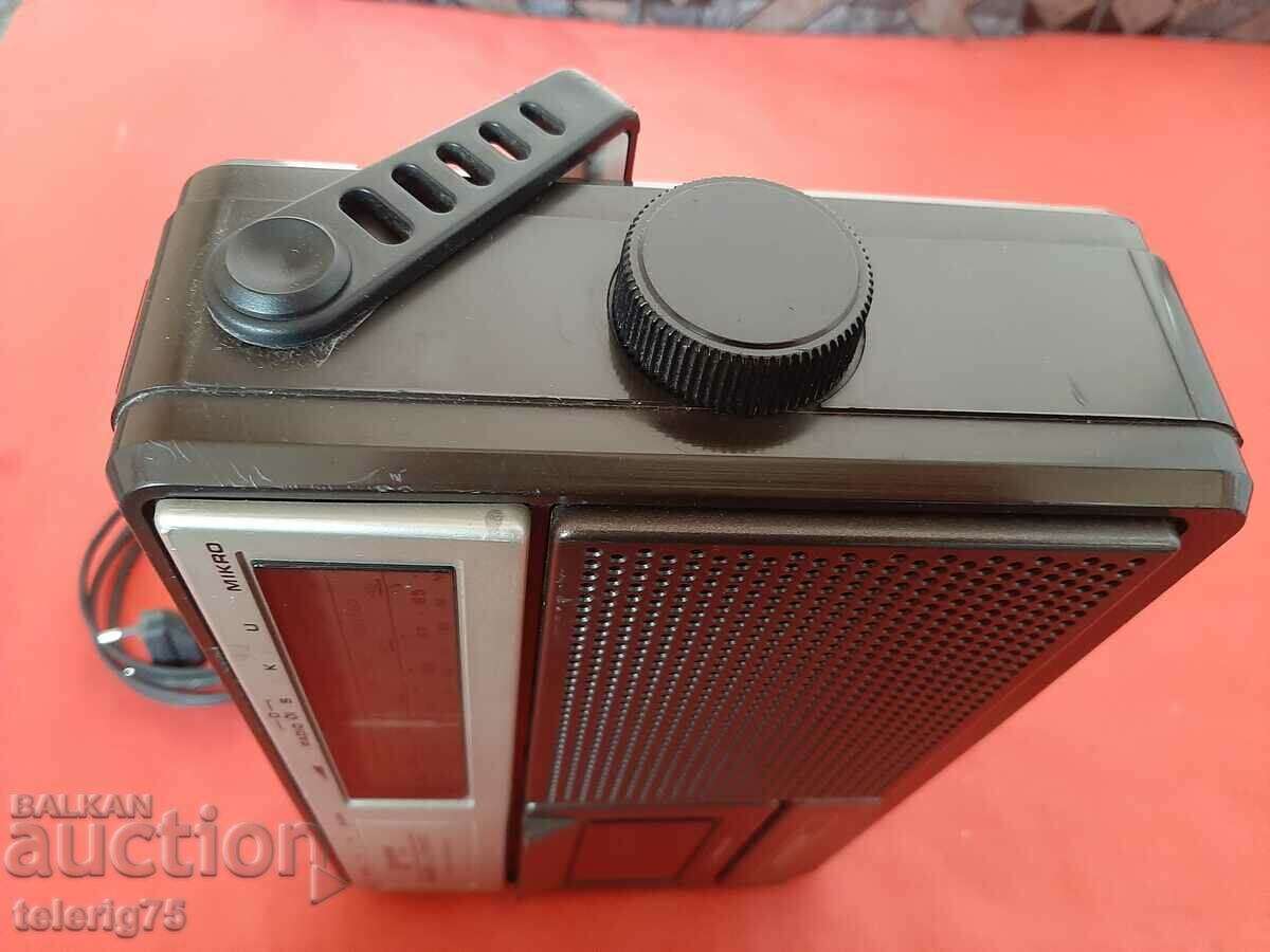 Mini Radio Cassette Player UNITRA ZRK RM121 Automatic - 6 Mini Radio Cassette Player UNITRA ZRK RM121 Automatic - 6