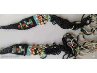 Old Beaded Necklace for Folk Costume