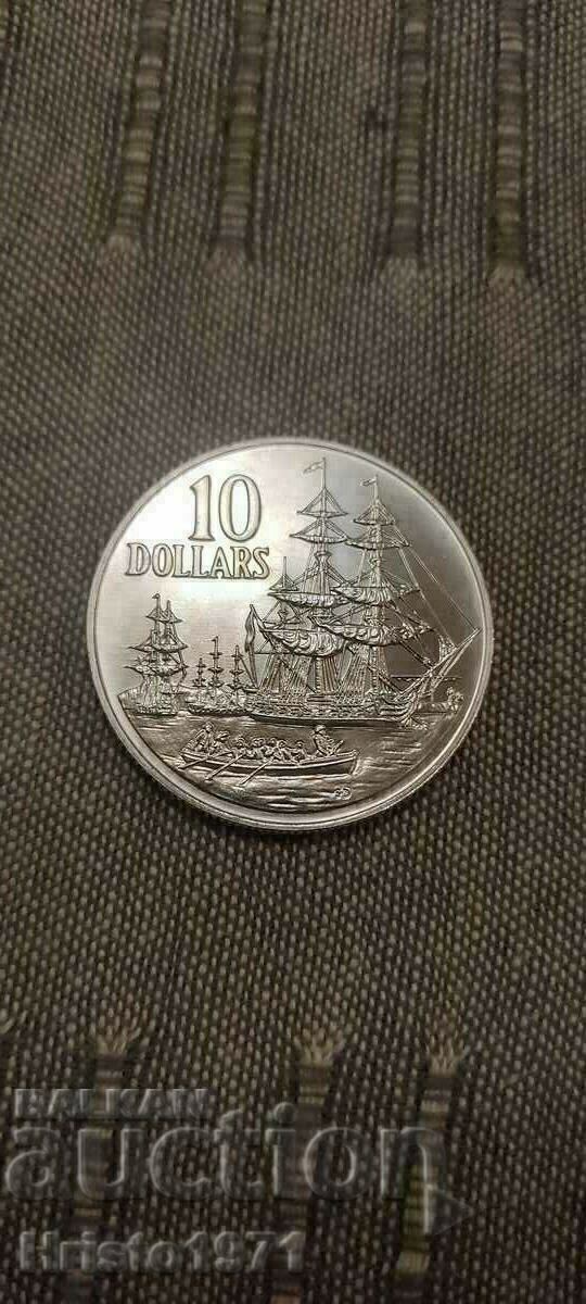 10 Dollars 1988 Australia