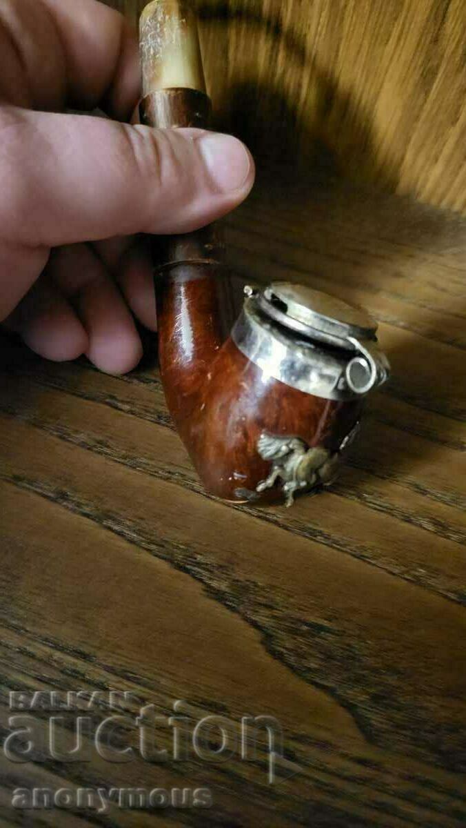 An old pipe with a beautiful applique - 5 An old pipe with a beautiful applique - 5
