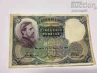 Spain 50 pesetas 1931