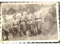 Kingdom of Bulgaria Old photo, photo of a group of soldiers with ...
