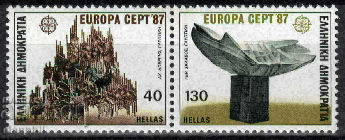 Grecia 1987 Europa CEPT (**) curat, netimbrat - A