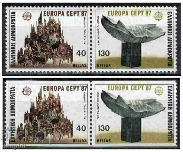 Grecia 1987 Europa CEPT (**) curat, netimbrat - A + C