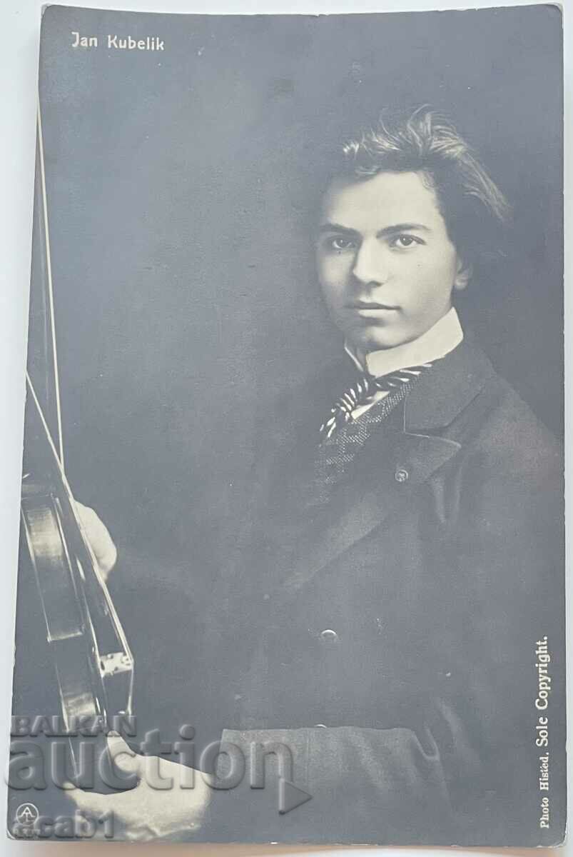 Jan Kubelík violonistul ceh Dobrich