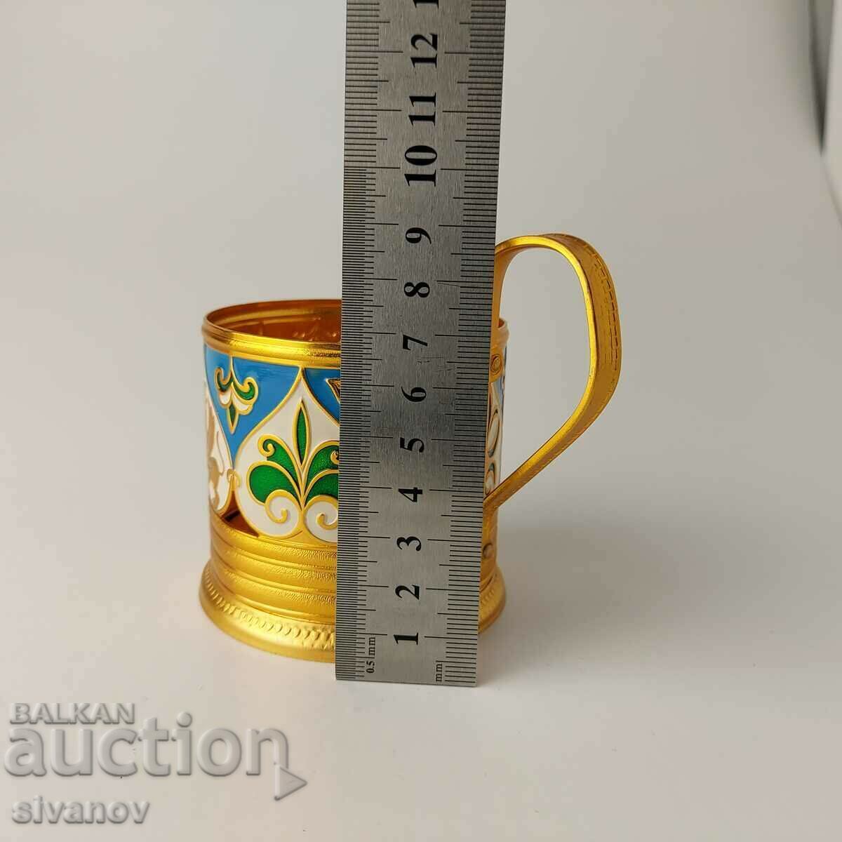 Old stemmed glass stemmed glasses USSR #5458 - 6 Old stemmed glass stemmed glasses USSR #5458 - 6