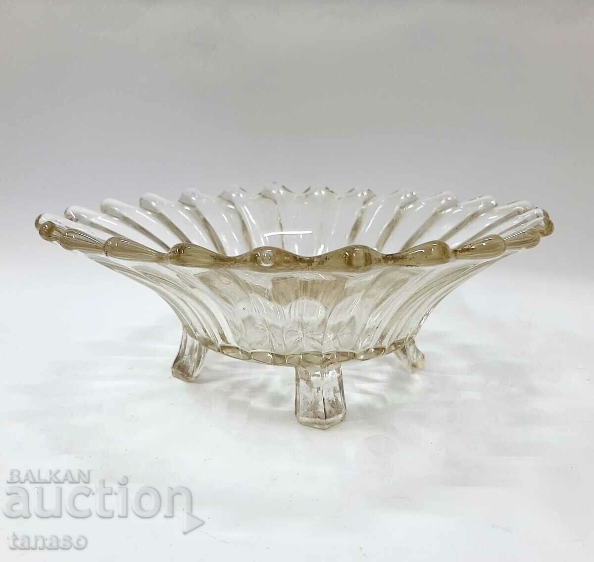 Delivery of Clear glass fruit bowl, fruit bowl (13.5)