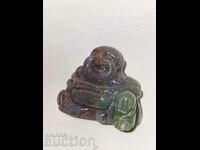 Mini figurină Buddha de jad