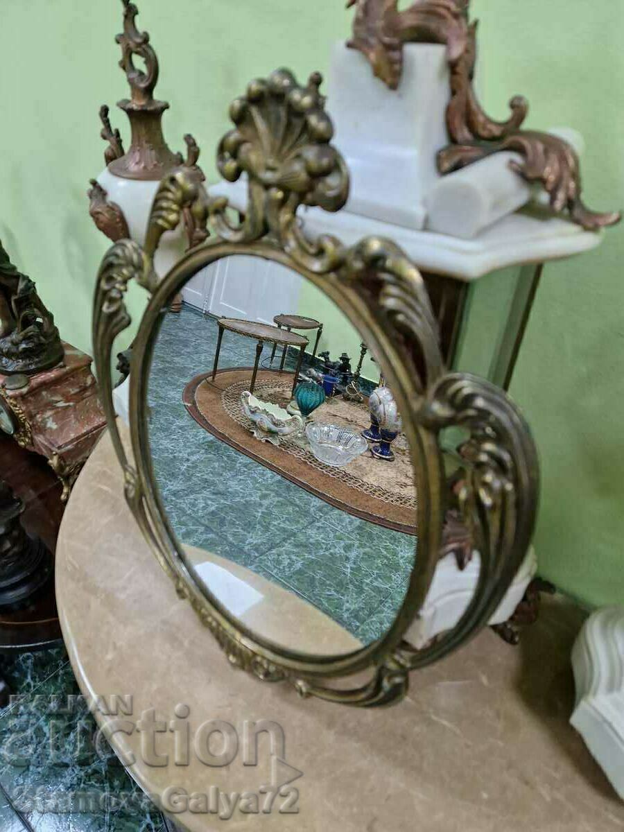 Прекрасно антикварно френско огледало - 5 Прекрасно антикварно френско огледало - 5