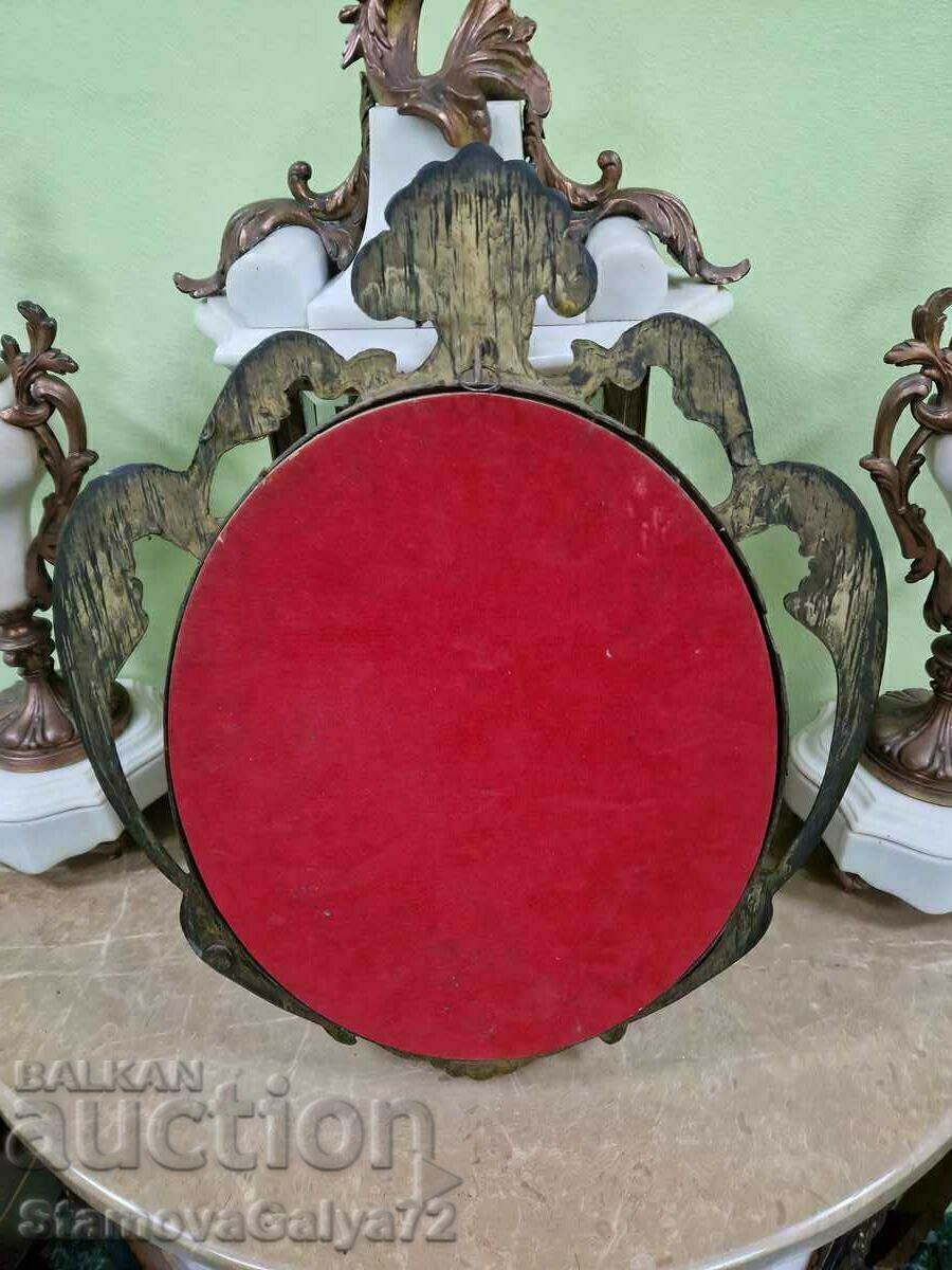 Прекрасно антикварно френско огледало - 7 Прекрасно антикварно френско огледало - 7