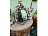 A lovely antique French mirror
