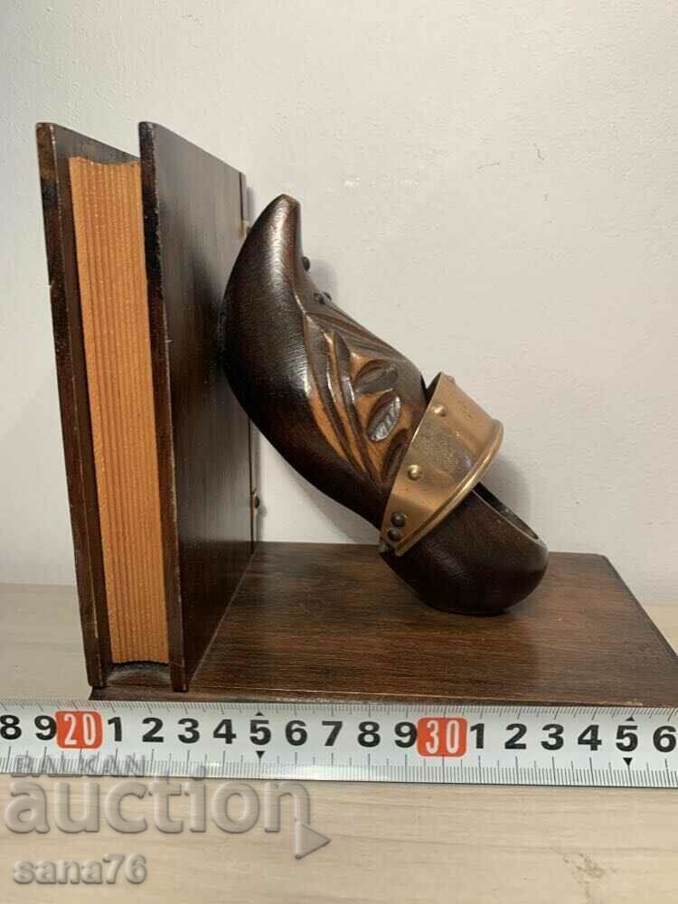 Auction  Antique French wooden bookend